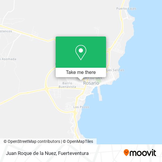 Juan Roque de la Nuez map