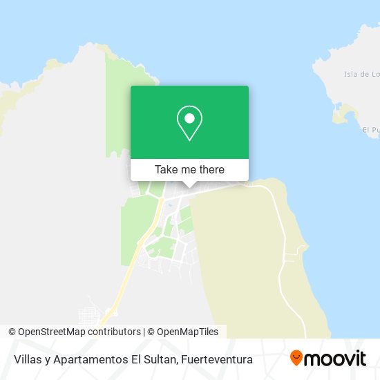 Villas y Apartamentos El Sultan map
