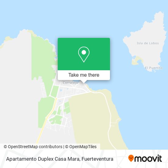 Apartamento Duplex Casa Mara map