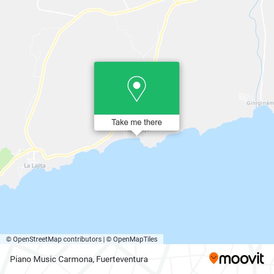 Piano Music Carmona map