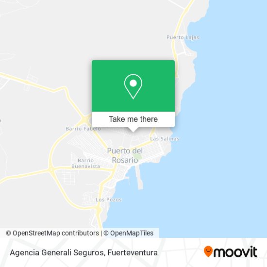 Agencia Generali Seguros map