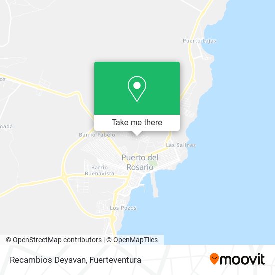 Recambios Deyavan map