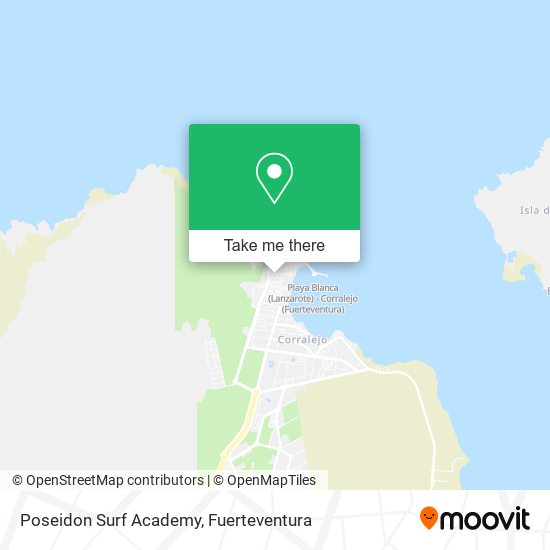 Poseidon Surf Academy map