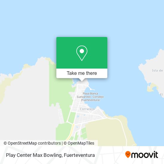 Play Center Max Bowling map