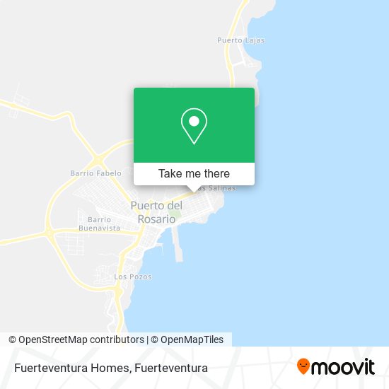mapa Fuerteventura Homes