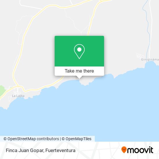 Finca Juan Gopar map