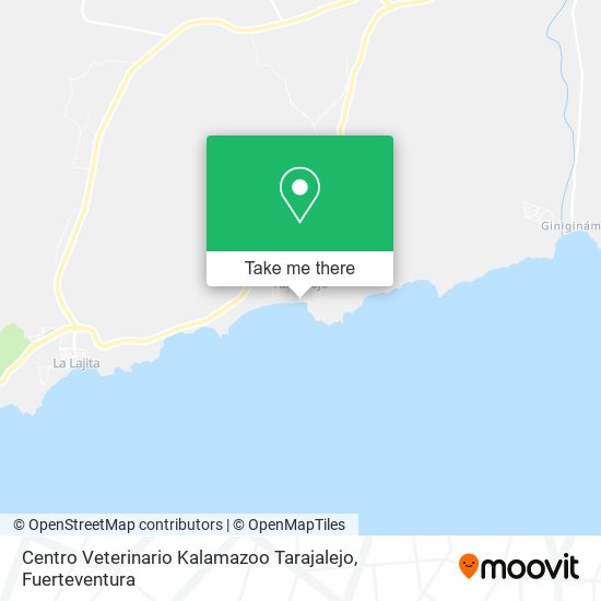 Centro Veterinario Kalamazoo Tarajalejo map