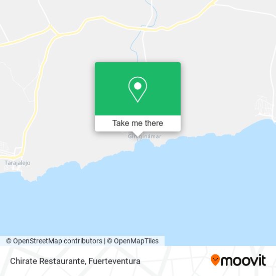 Chirate Restaurante map