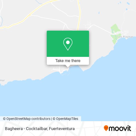 Bagheera - Cocktailbar map
