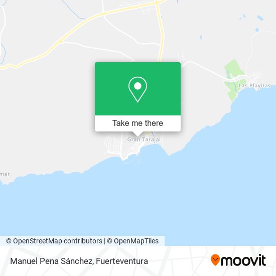 Manuel Pena Sánchez map