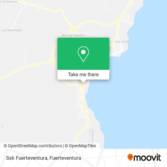 Ssk Fuerteventura map