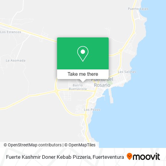 Fuerte Kashmir Doner Kebab Pizzería map