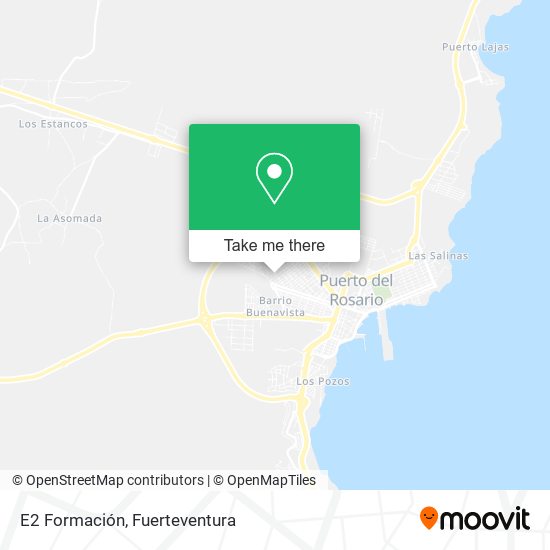 E2 Formación map