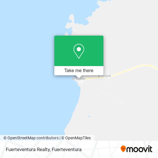 mapa Fuerteventura Realty