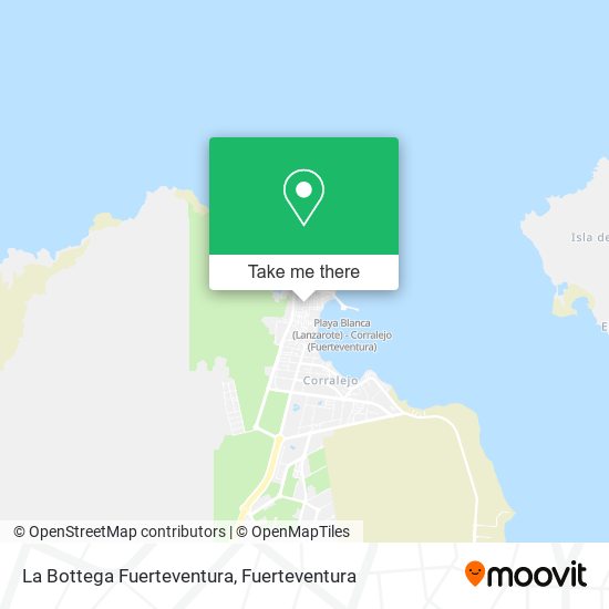 La Bottega Fuerteventura map