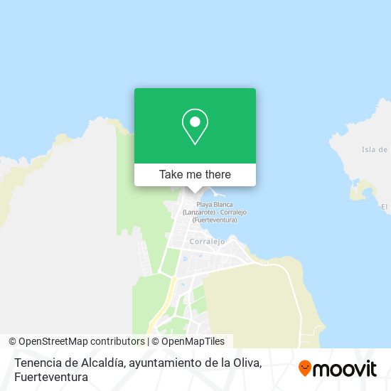 Tenencia de Alcaldía, ayuntamiento de la Oliva map