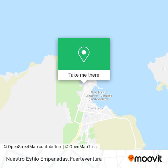 Nuestro Estilo Empanadas map