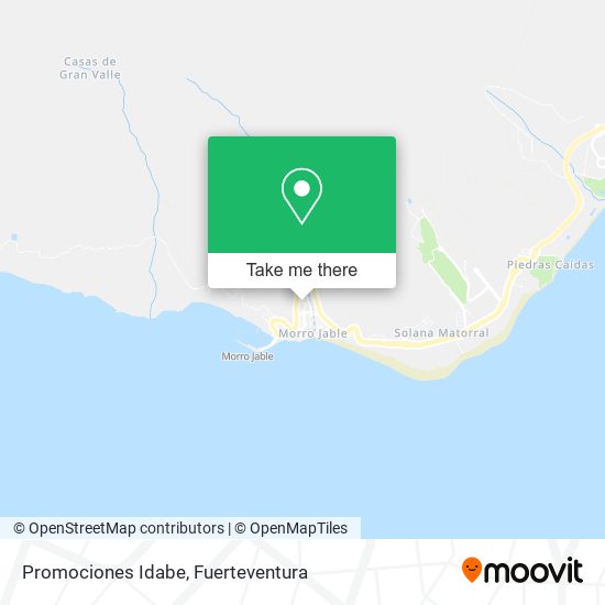 Promociones Idabe map