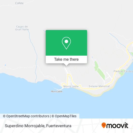 Superdino Morrojable map