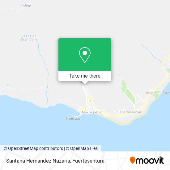 Santana Hernández Nazaria map