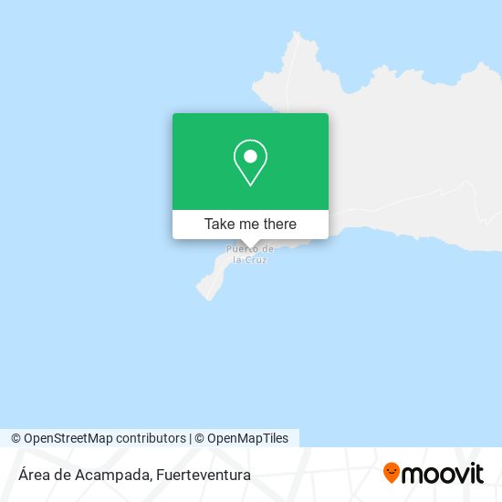 Área de Acampada map
