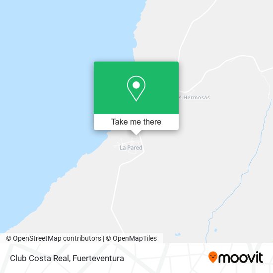Club Costa Real map