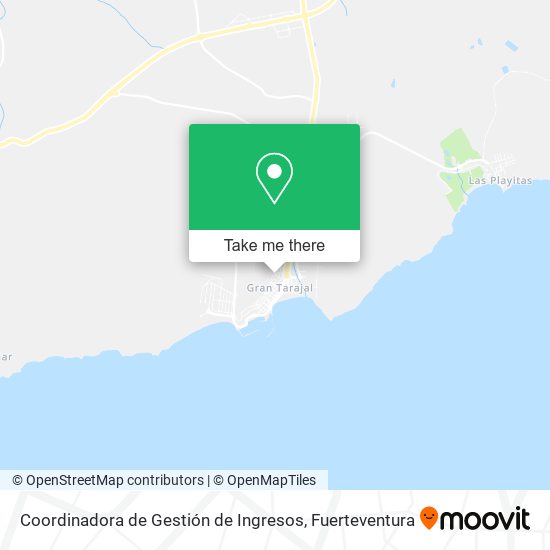 Coordinadora de Gestión de Ingresos map