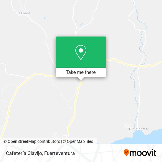 Cafetería Clavijo map