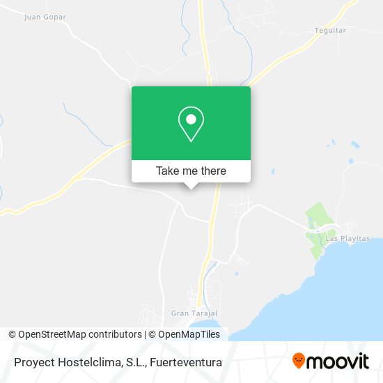 Proyect Hostelclima, S.L. map