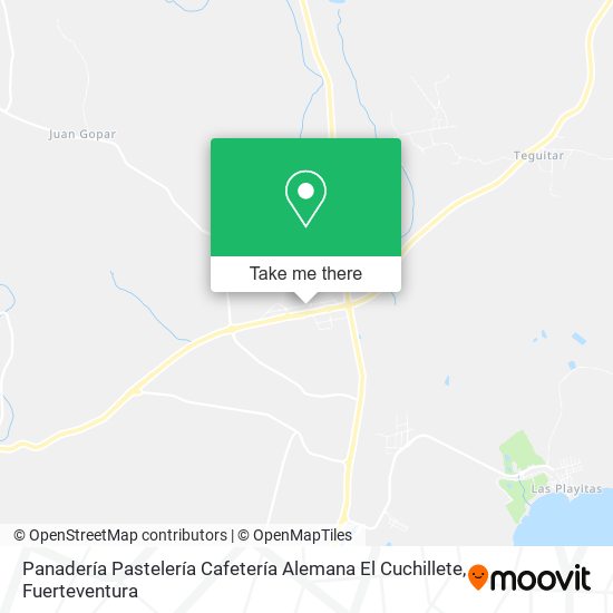 Panadería Pastelería Cafetería Alemana El Cuchillete map