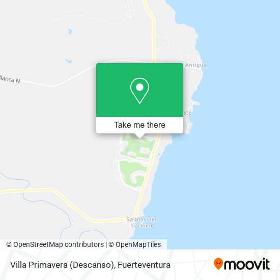 Villa Primavera (Descanso) map