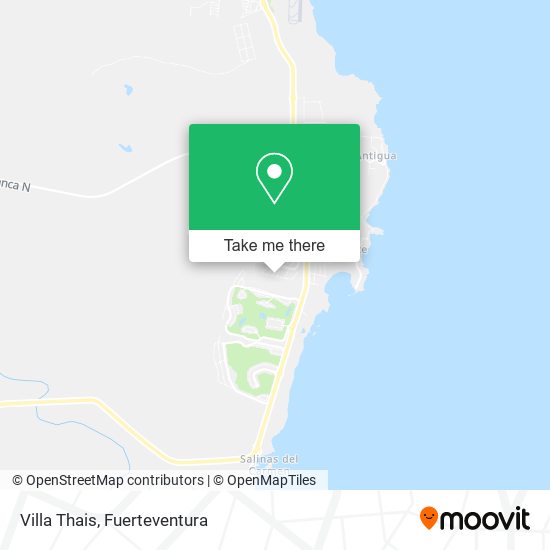 Villa Thais map