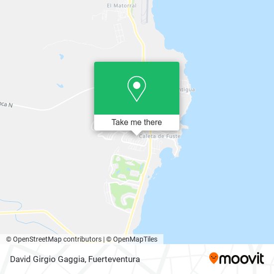 David Girgio Gaggia map
