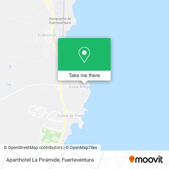 Aparthotel La Pirámide map