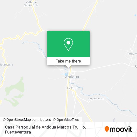 Casa Parroquial de Antigua Marcos Trujillo map