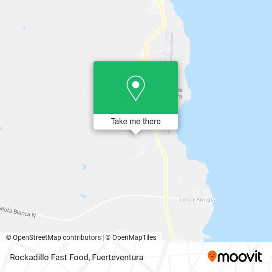 Rockadillo Fast Food map