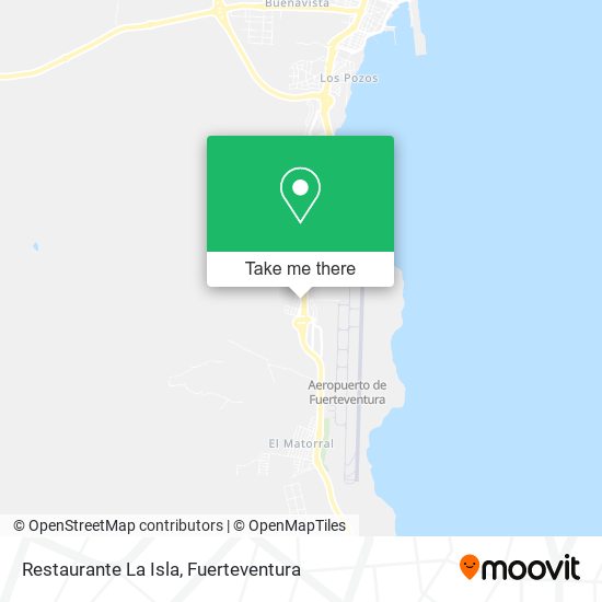 Restaurante La Isla map