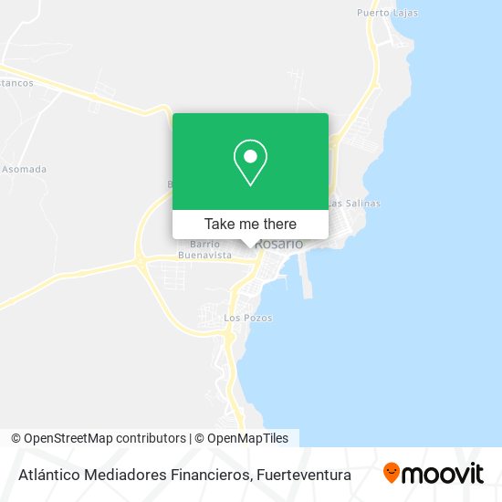 Atlántico Mediadores Financieros map