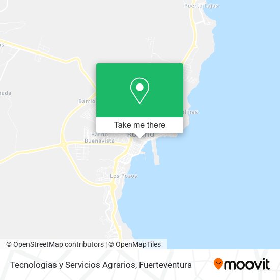 Tecnologias y Servicios Agrarios map