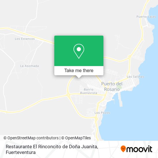 Restaurante El Rinconcito de Doña Juanita map