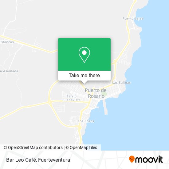 Bar Leo Café map