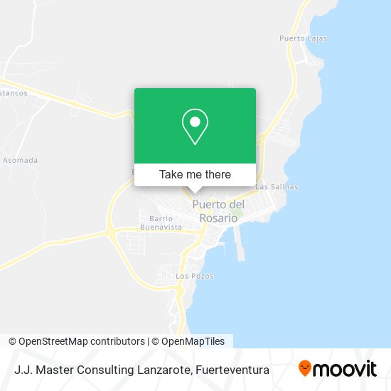 J.J. Master Consulting Lanzarote map