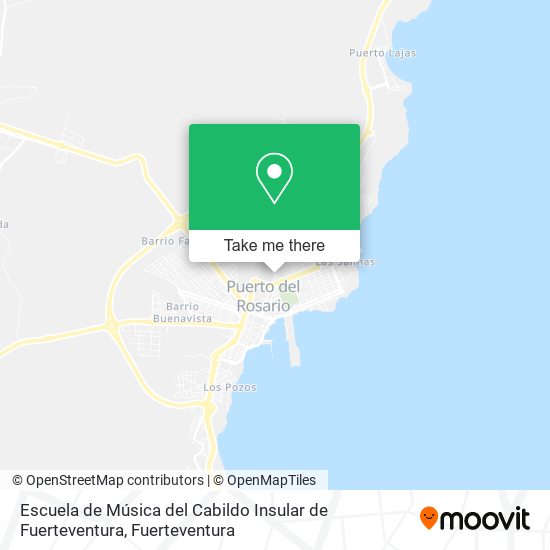 Escuela de Música del Cabildo Insular de Fuerteventura map