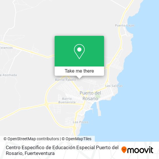 Centro Específico de Educación Especial Puerto del Rosario map