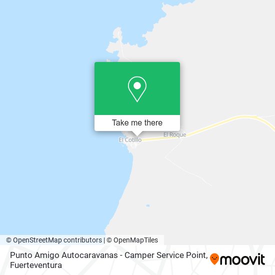 Punto Amigo Autocaravanas - Camper Service Point map