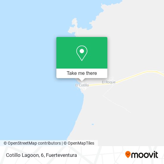 mapa Cotillo Lagoon, 6