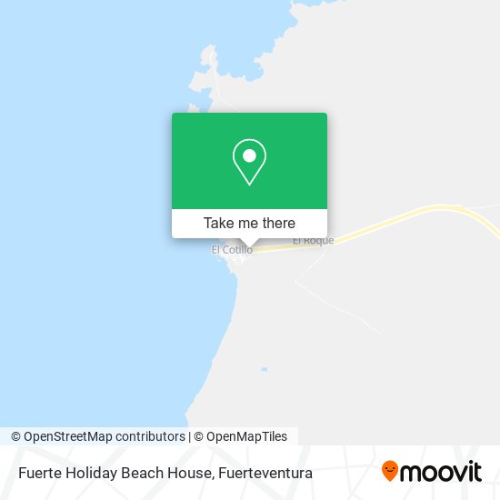 Fuerte Holiday Beach House map