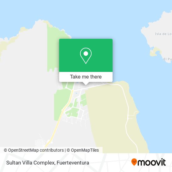 Sultan Villa Complex map