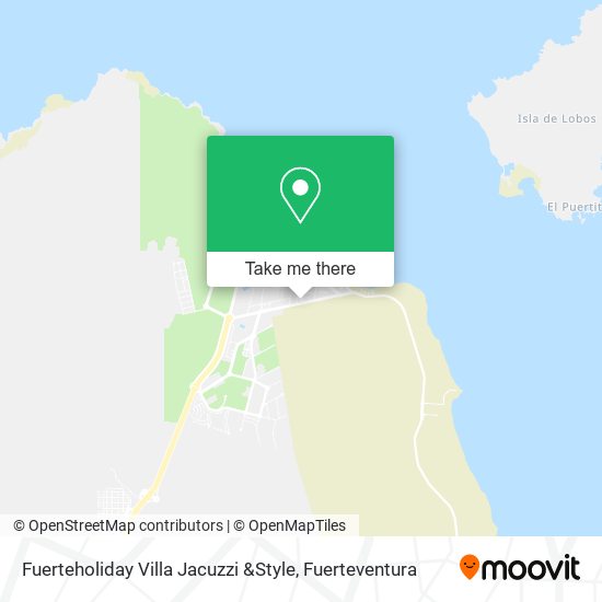 Fuerteholiday Villa Jacuzzi &Style map