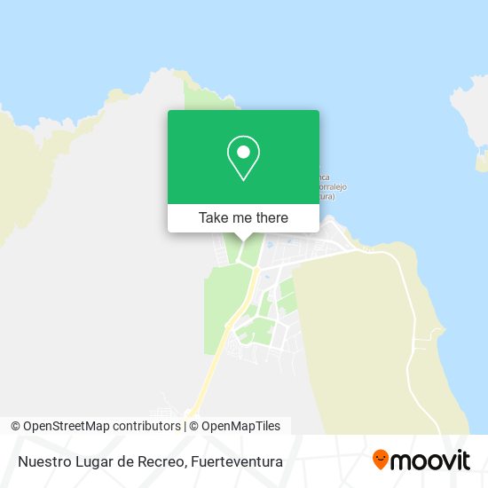 Nuestro Lugar de Recreo map